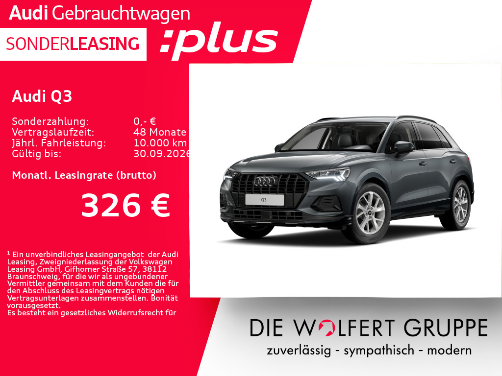 Audi Q3 advanced 35 TFSI S tronic AHK*NAVI*ACC