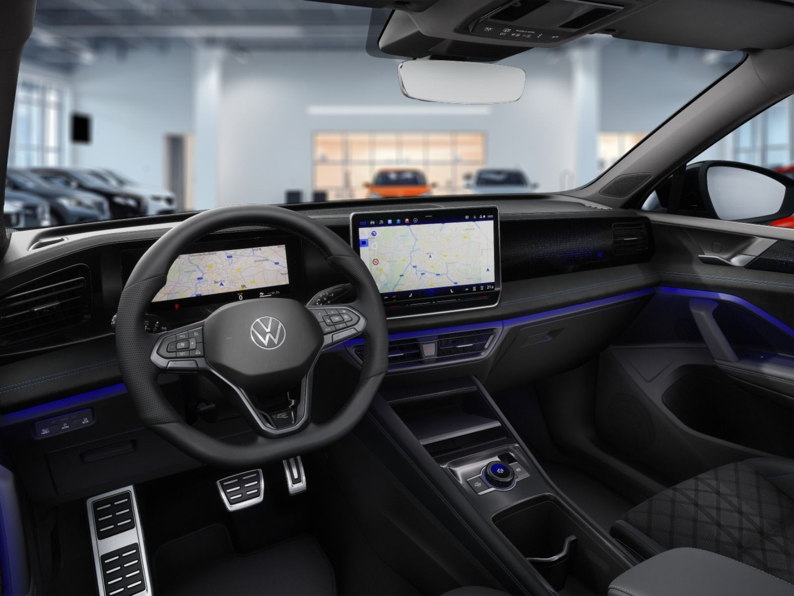 Fahrzeugabbildung Volkswagen Tiguan R-Line 2,0 TDI SCR (150 PS) DSG*AHK*WINTERRÄDER*NAVI*